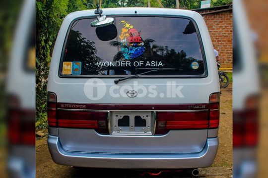 Toyota Dolpin Van for Hire in Kegalle
