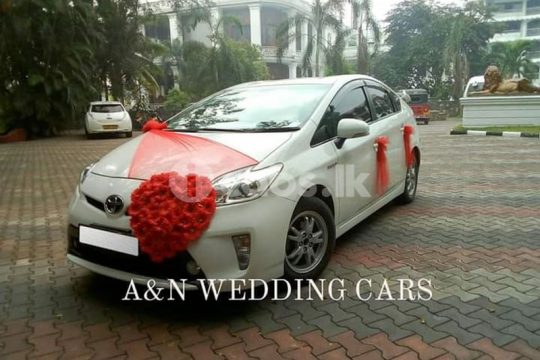 Toyota Prius Wedding Cars in Kelaniya